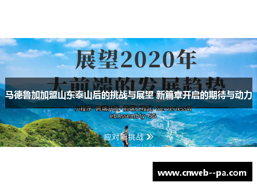 马德鲁加加盟山东泰山后的挑战与展望 新篇章开启的期待与动力